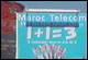 Sign for the Moroccan telephone company