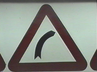 Right curve ahead