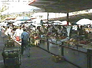 Vegtable and fruit market