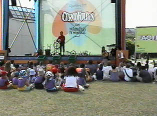 Outdoor circus for children