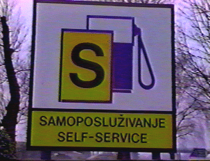 Self-service gas station  