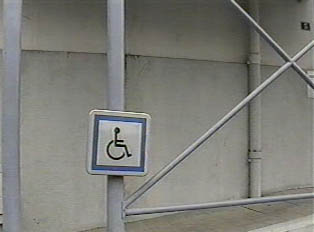 Handicapped parking