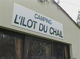 Campground sign