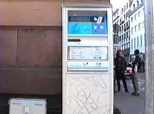 Parking ticket machine