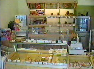 The bakery counter