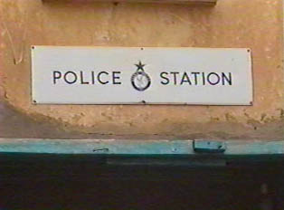 Sign outside a Police Station