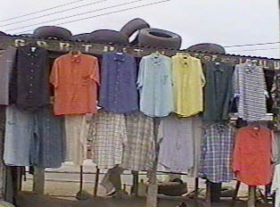A shirts vendor