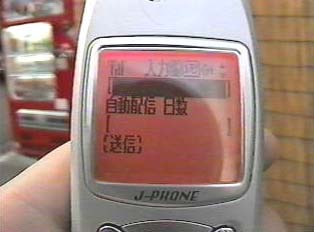 Cell phone display