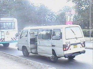 Privately owned vans used for public transport