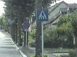 Signs in a rural area