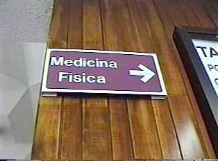 Sign for physical medicine