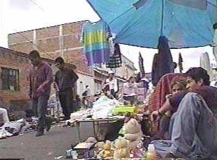 A flea market
