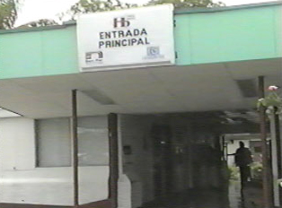 Hospital main entrance