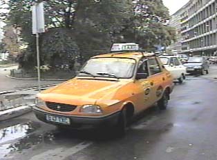 A registered taxi