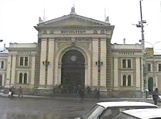 Train station in Belgrade