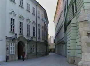 A street in the historical center of the city