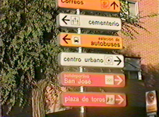 Direction signs