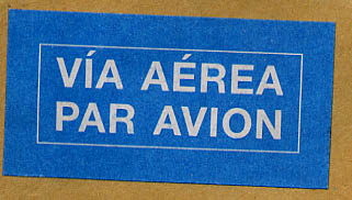 Airmail indicator