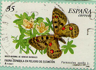 A 35-peseta stamp