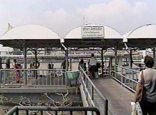 Boarding area for another passenger ferry