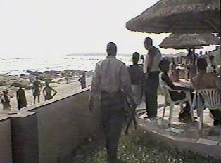 People at a beach