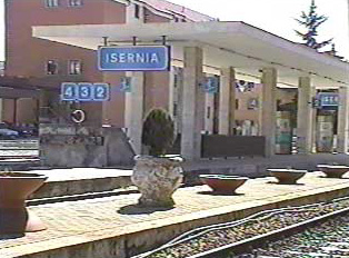 A train station 